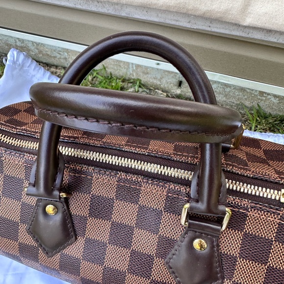 ❤️ SOLD! COPY - Louis Vuitton Speedy 25 Bandouliere Damier Ebene - Picture 4 of 12